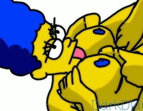 Marge simpson having sex
