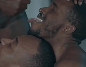 Married black gays hook up for gay threesome in luxury hotel