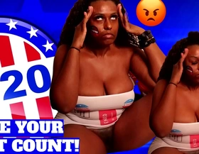 After i took my booty to the polls this happens 2020 election day imani seduction squirting reaction video