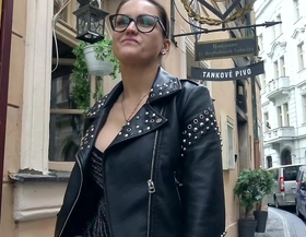 German scout - fitness glasses teen barbara talk to fuck at pickup fake model job