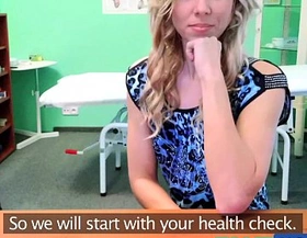 Fake hospital doctor offers blonde a discount on new tits in exchange for a good