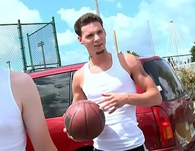 Bait bus - athletic hottie noah river gets tricked into having gay sex with john stone