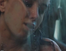 Haley reed deepthroats underwater before being pounded in shower